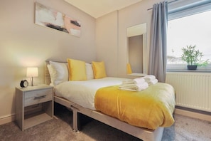 4 soverom, strykejern/-brett, reiseseng for barn og wi-fi