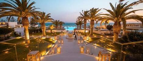 Overnattingsstedets uteområder