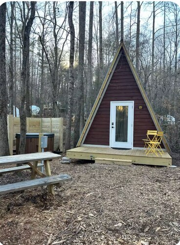 Field Trip Unit 21 Deluxe Aframe with private hot tub