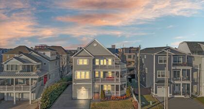 9 Guest Beachfront Oasis in Long Branch NJ