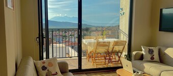 Deniz ve Dağ manzaralı 2+1 dubleks daire