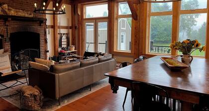 Waterfront Remodeled 6BR Retreat - Sauna, Views, Near Acadia National Park