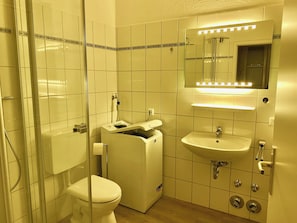 Sèche-cheveux, serviettes fournies, papier toilette