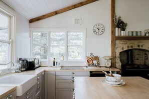 Microwave, oven, stovetop, toaster