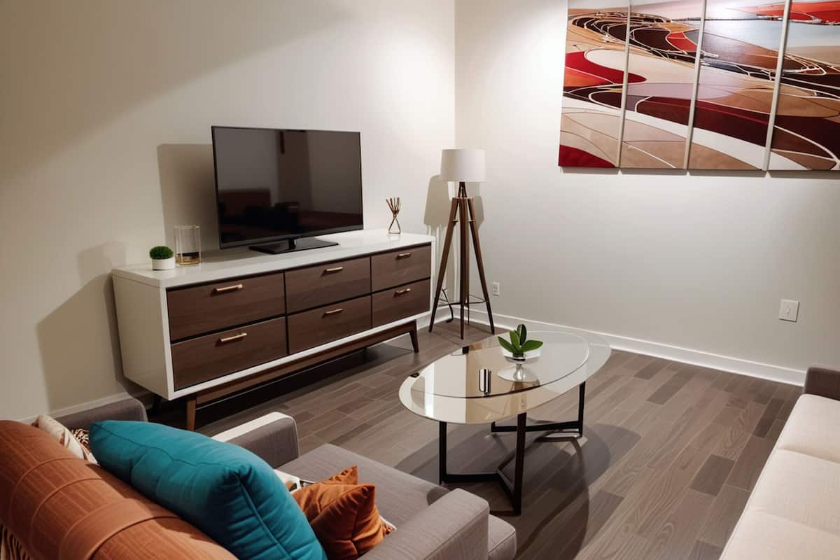 55-inch Smart TV with digital channels, Netflix, streaming services