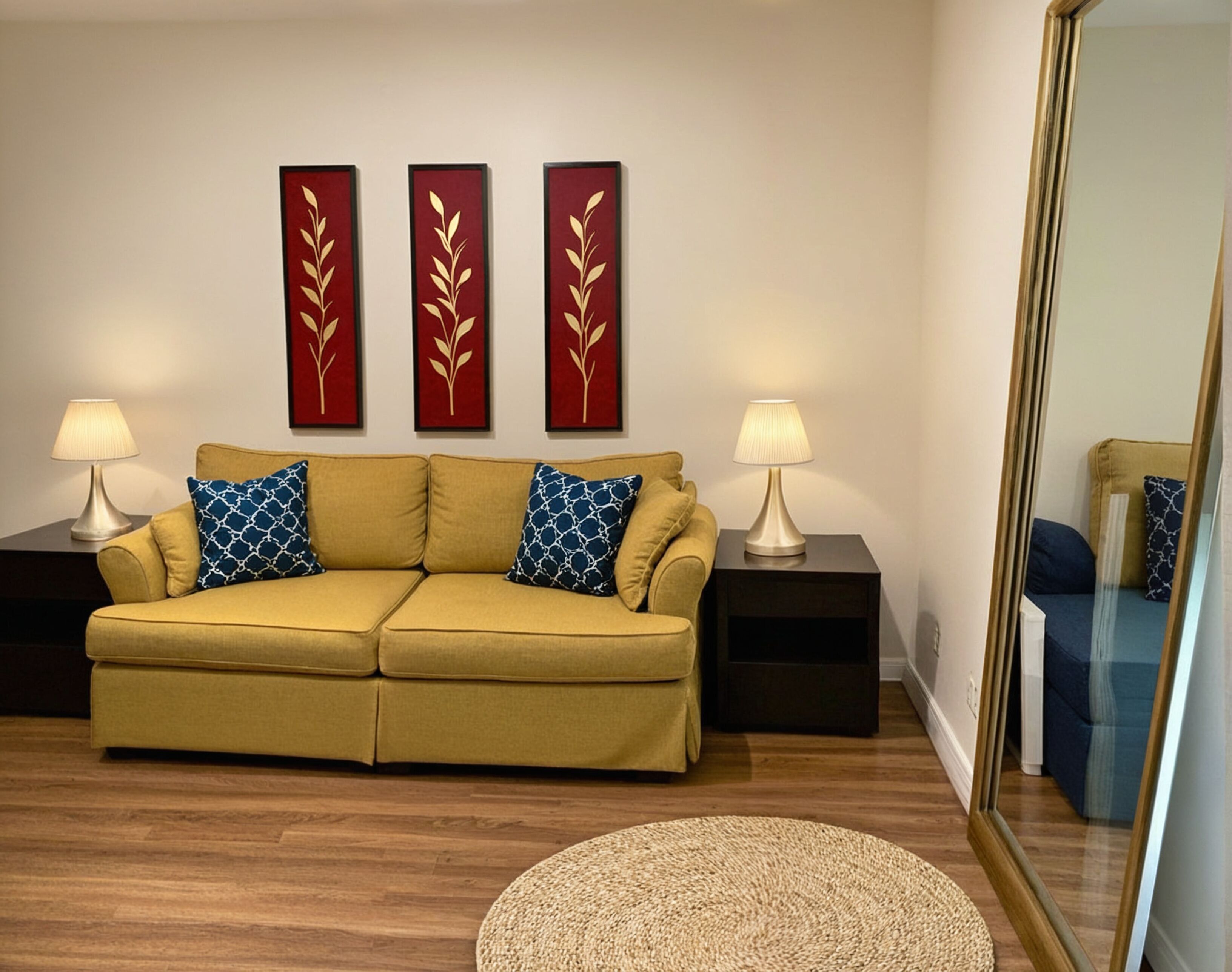 豪華公寓, 2 間臥室 | 起居區 | 55-吋智慧型電視、數位頻道、Netflix、串流服務