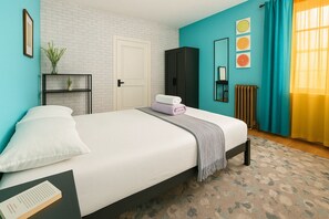 1 bedroom, iron/ironing board, free WiFi, bed sheets