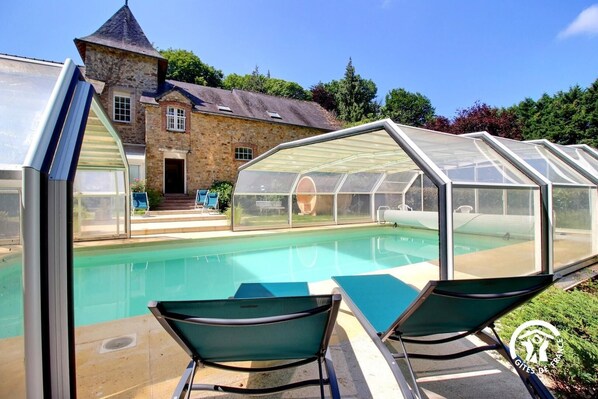 Opvarmet pool