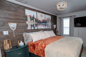 1 室のベッドルーム、アイロン / アイロン台、WiFi、ベッドシーツ