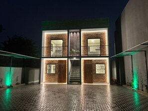 Façade de l’hébergement 