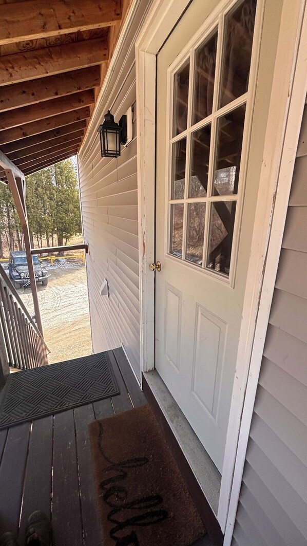 Exterior detail - 3-bedroom apartment in beautiful Mexico with WiFi, AC. Start your vacation now (Mexico)