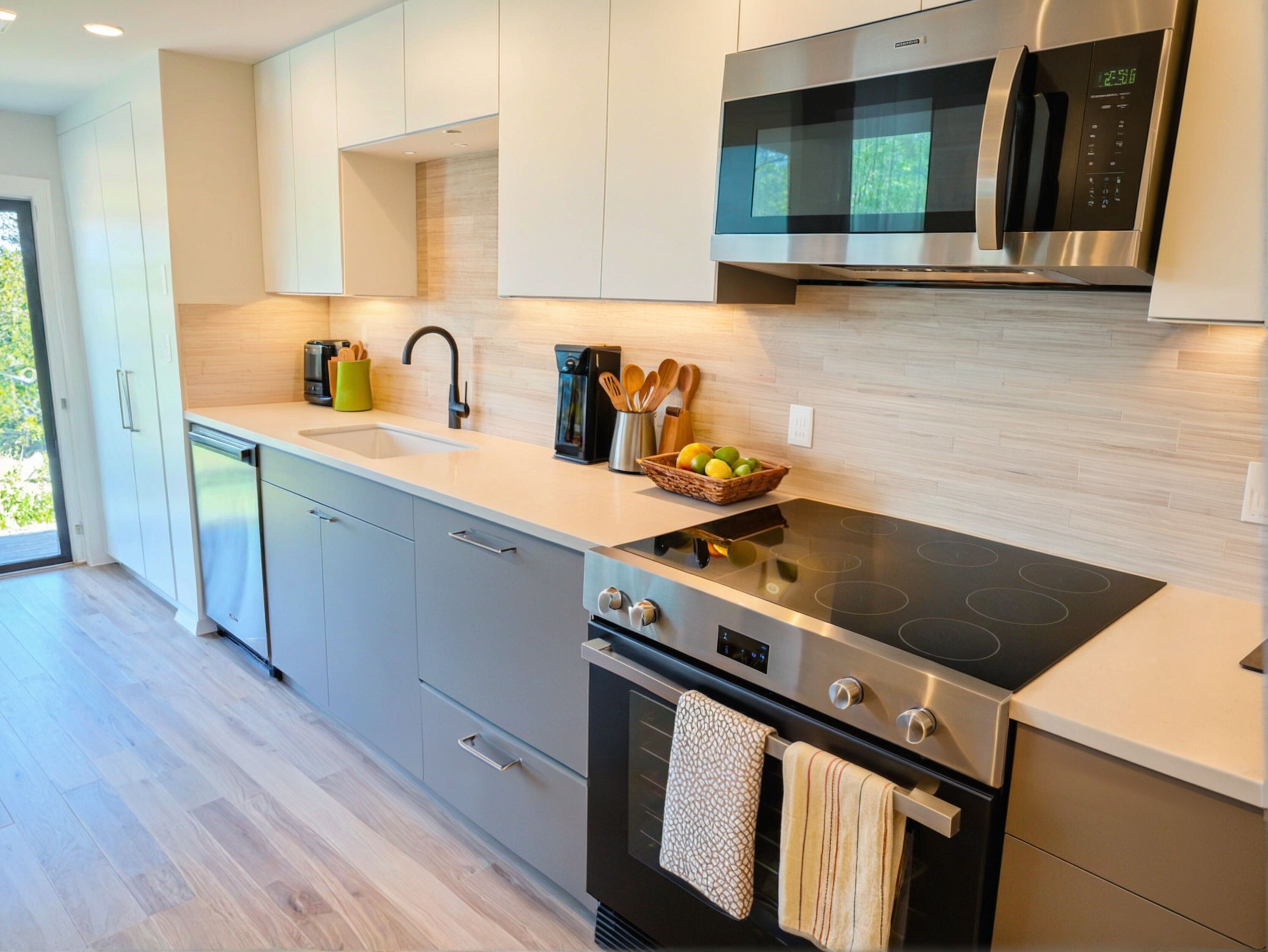 อพาร์ทเมนท์, 1 ห้องนอน | ครัวส่วนตัว | ตู้เย็น, ไมโครเวฟ, เตาอบ, เตาประกอบอาหาร