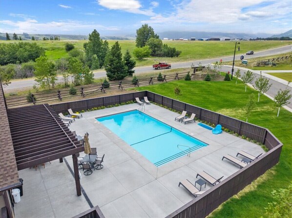 Piscine chauffée