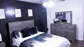 2 chambres, bureau, fer et planche à repasser, Wi-Fi