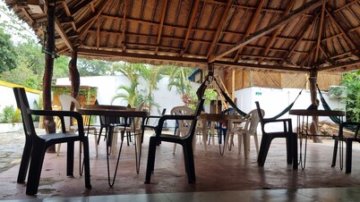 20 minutes away from the waterfalls of quebrada valencia. Hostel las cascadas is located.