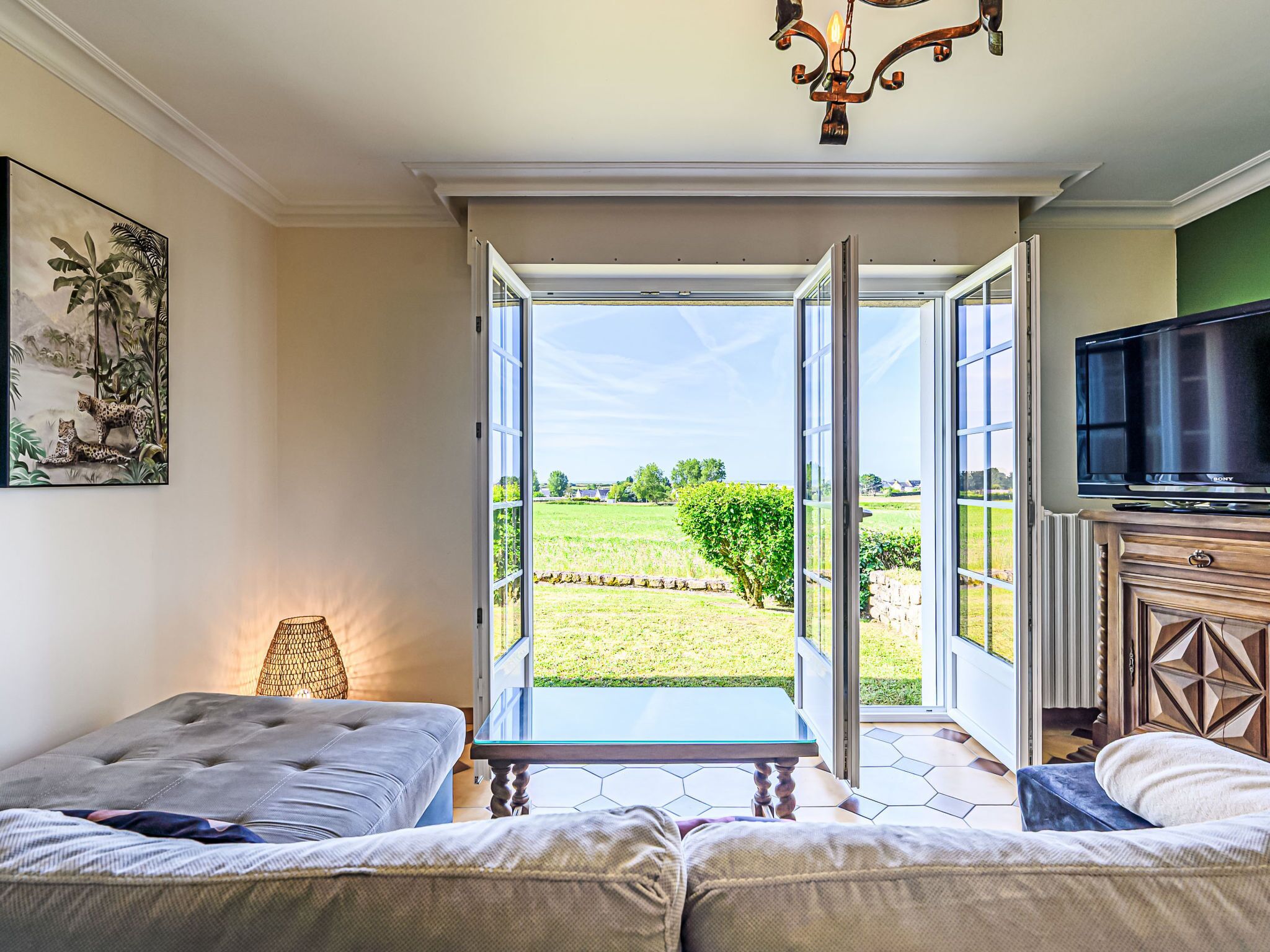 5 chambres, accès Internet