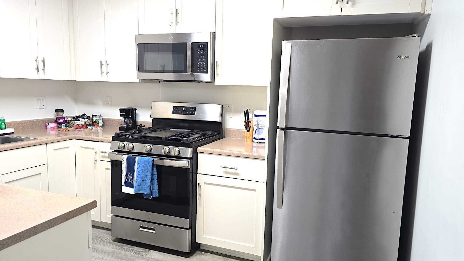 อพาร์ทเมนท์, 2 ห้องนอน | โต๊ะทำงาน, พื้นที่ทำงานแบบใช้แล็ปท็อป, เตารีด/โต๊ะรีดผ้า, Wi-Fi ฟรี