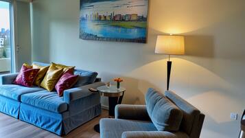 อพาร์ทเมนท์, 1 ห้องนอน | โต๊ะทำงาน, พื้นที่ทำงานแบบใช้แล็ปท็อป, เตารีด/โต๊ะรีดผ้า, Wi-Fi ฟรี