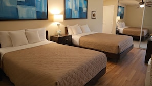 Apartment, 2 Bedrooms | Desk, laptop workspace, iron/ironing board, free WiFi - Executive Suites near Santa Monica (Los Angeles)