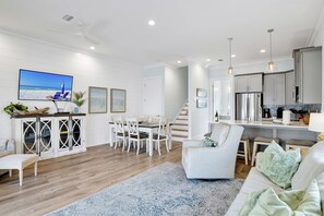 Smart TV, video games, DVD player, books