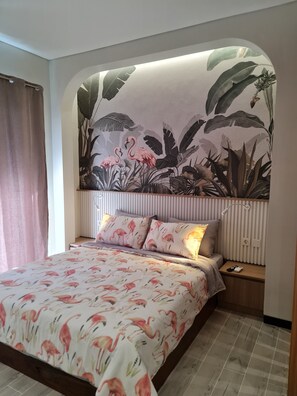 1 Schlafzimmer, Schreibtisch, kostenloses WLAN, Bettwäsche