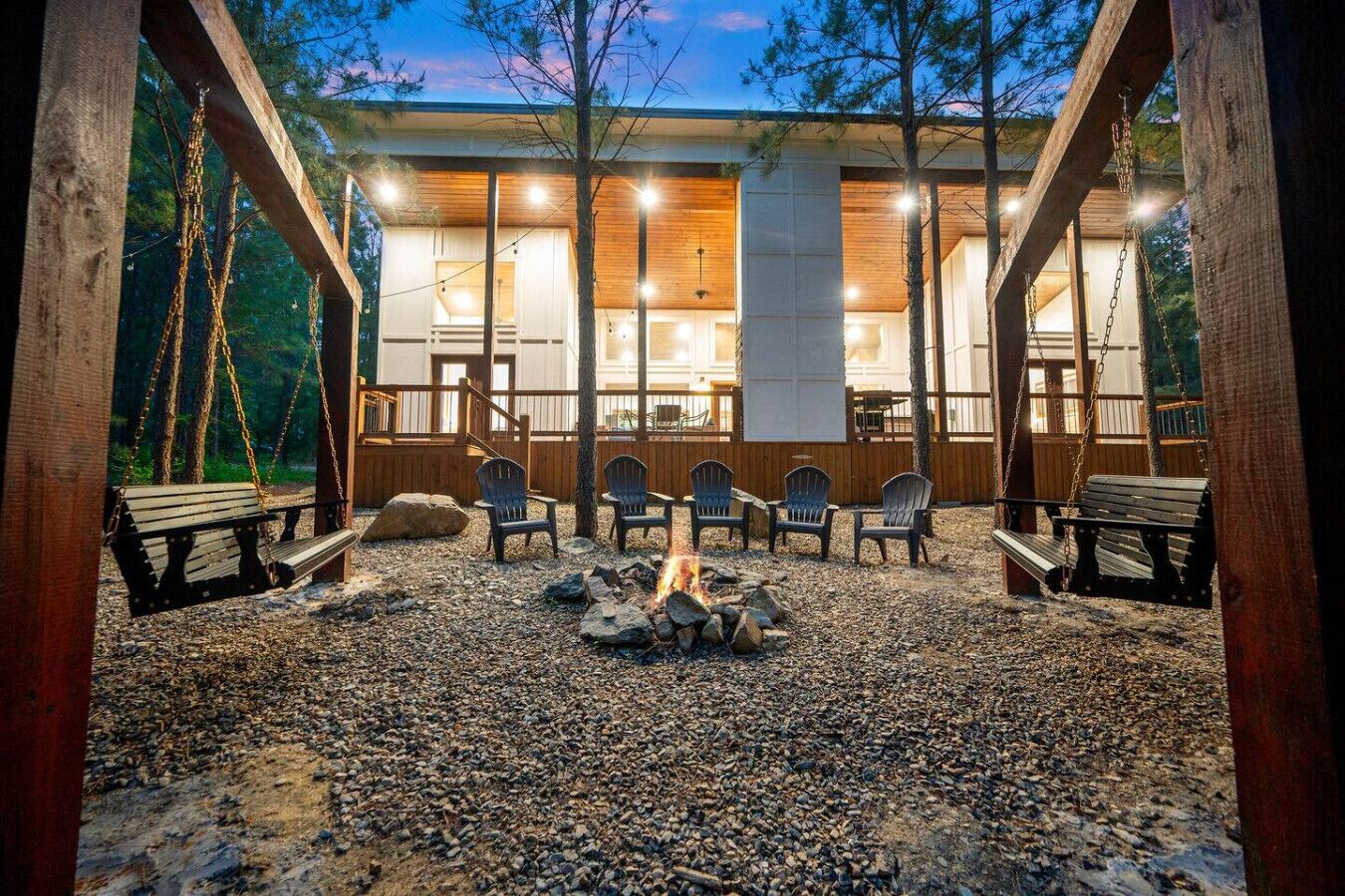 Overnattingsstedets uteområder