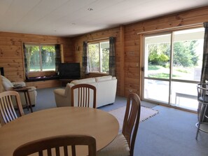 Living area - Family Cottage on Established Rural Farm. Relaxing, Secluded, has Beautiful View (Broomfield)