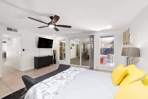 3 soverom, strykejern/-brett, wi-fi og sengetøy