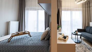 Strykjärn/strykbräda, gratis wi-fi och sängkläder