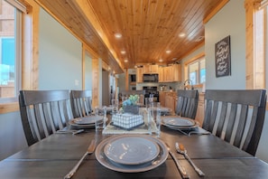 Dining - Teton View Ranch! Hot Tub, Mountain Views & 35mi to Yellowstone! (Island Park)