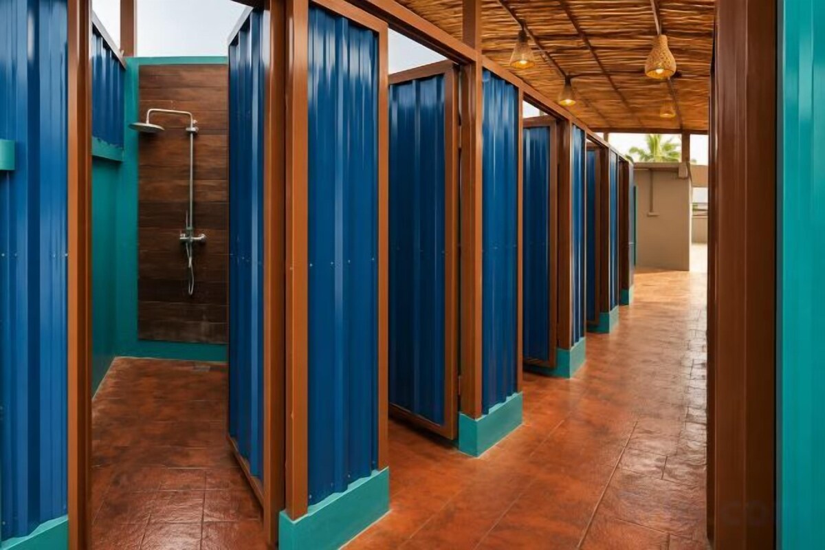 Dusche, Regendusche, Haartrockner, Bidet