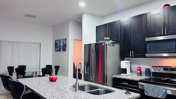 Microwave, oven, dishwasher
