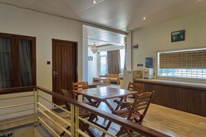 Sittområde i lobbyn