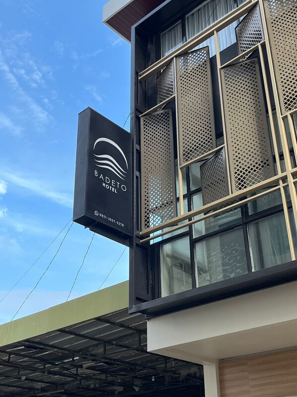 Façade de l’hébergement