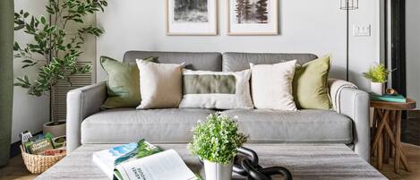 TV connectée, cheminée