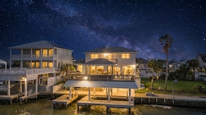 Exterior - Stunning Waterfront Home with Private Pool (Galveston)