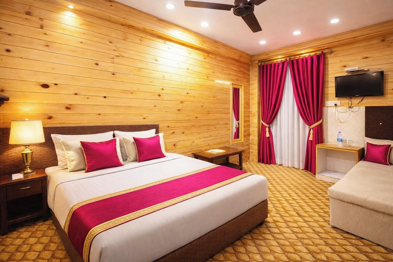 豪華雙人房, 湖景 | 房內夾萬、書桌、隔音、免費 Wi-Fi