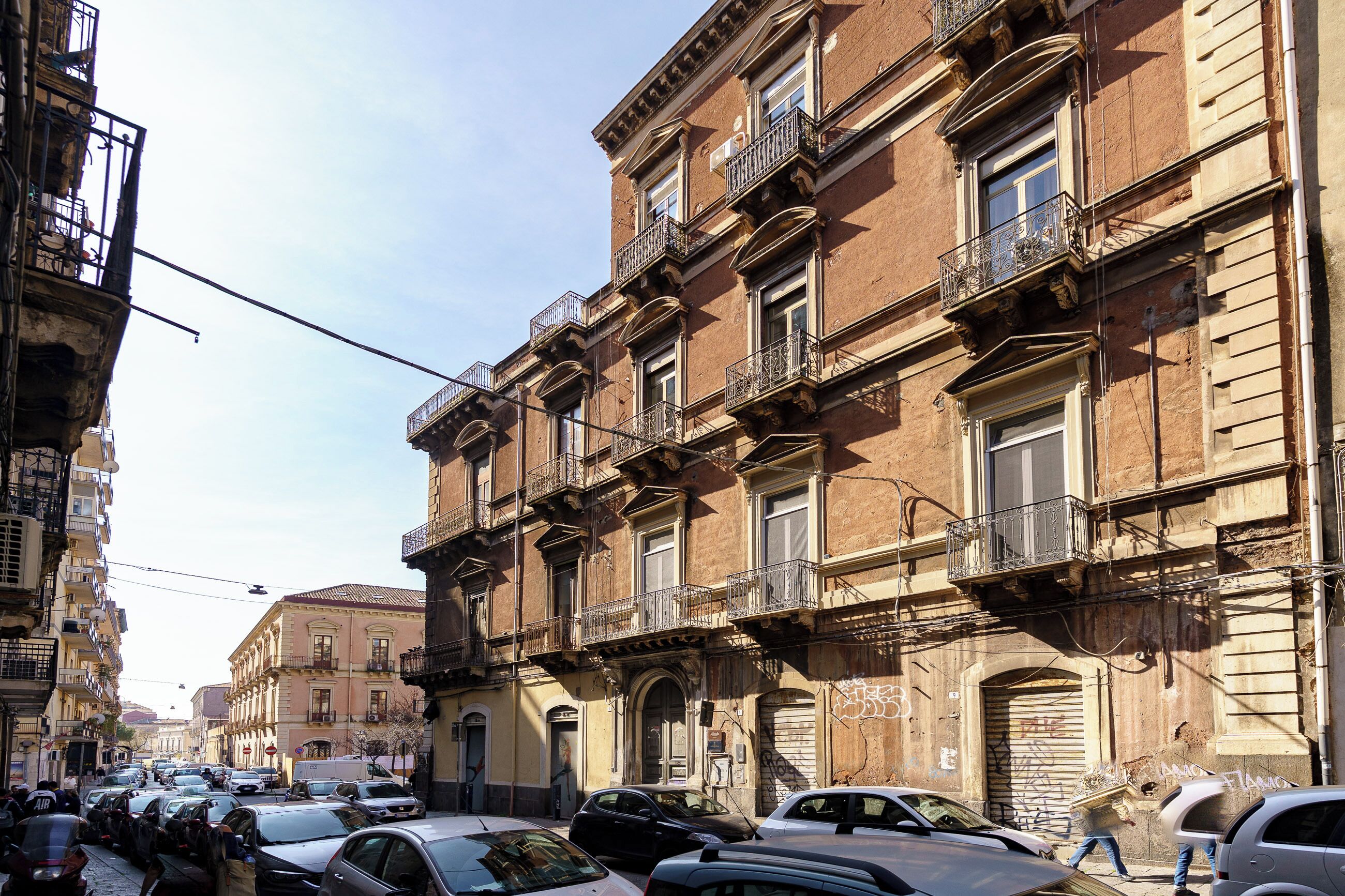 Façana frontal de l'allotjament