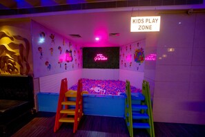 Children's play area - indoor - Hotel Occassia Bliss – Premium Hotel with Rooftop Restaurant & Bar in Miyapur (Hyderabad)