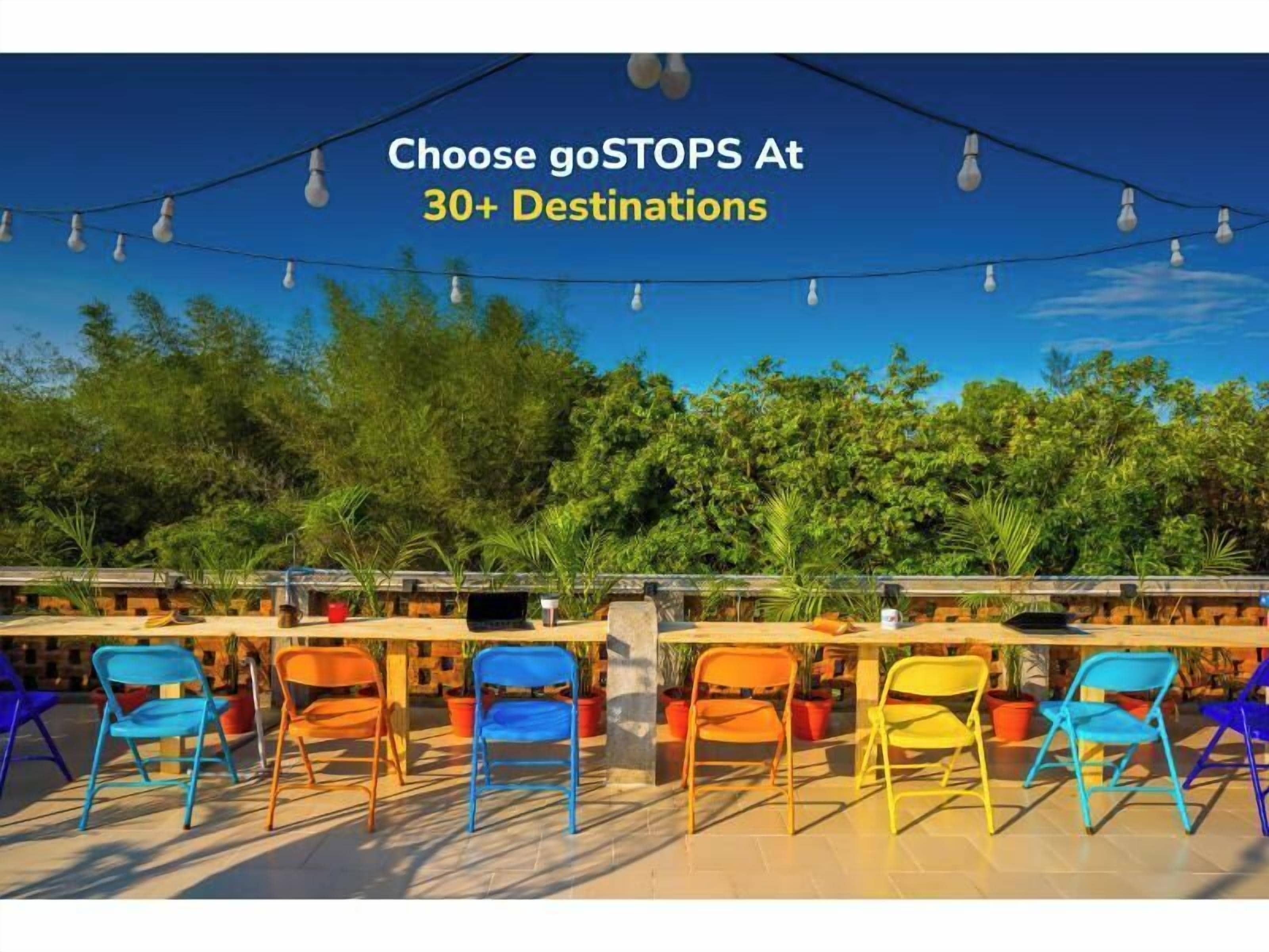 Sitteområde i lobbyen