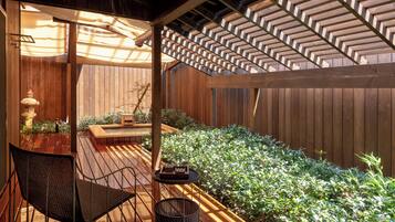 Kamer, niet-roken (w/ Hot Spring Open-Air Bath, Kaze) | Gratis wifi, beddengoed