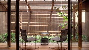 Kamer, niet-roken (w/ Hot Spring Open-Air Bath, Kaze) | Terras