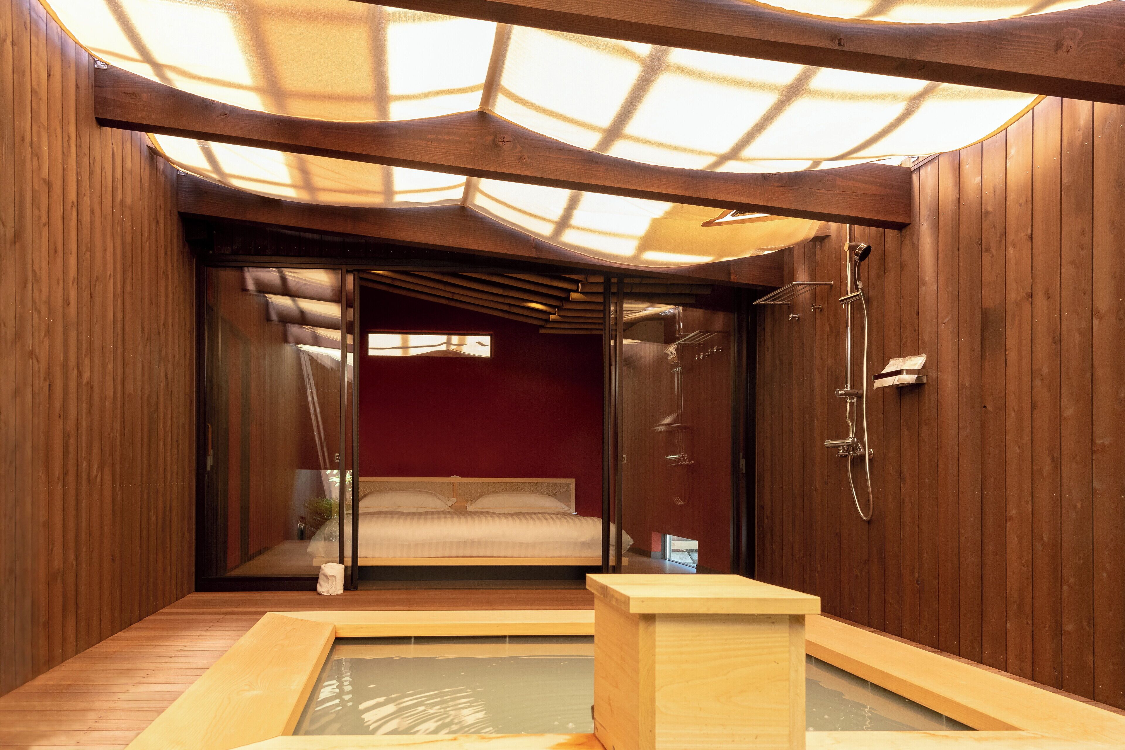 Deluxe Room with Hot Spring Open-Air Bath [Mayu], Non Smoking | Bathroom