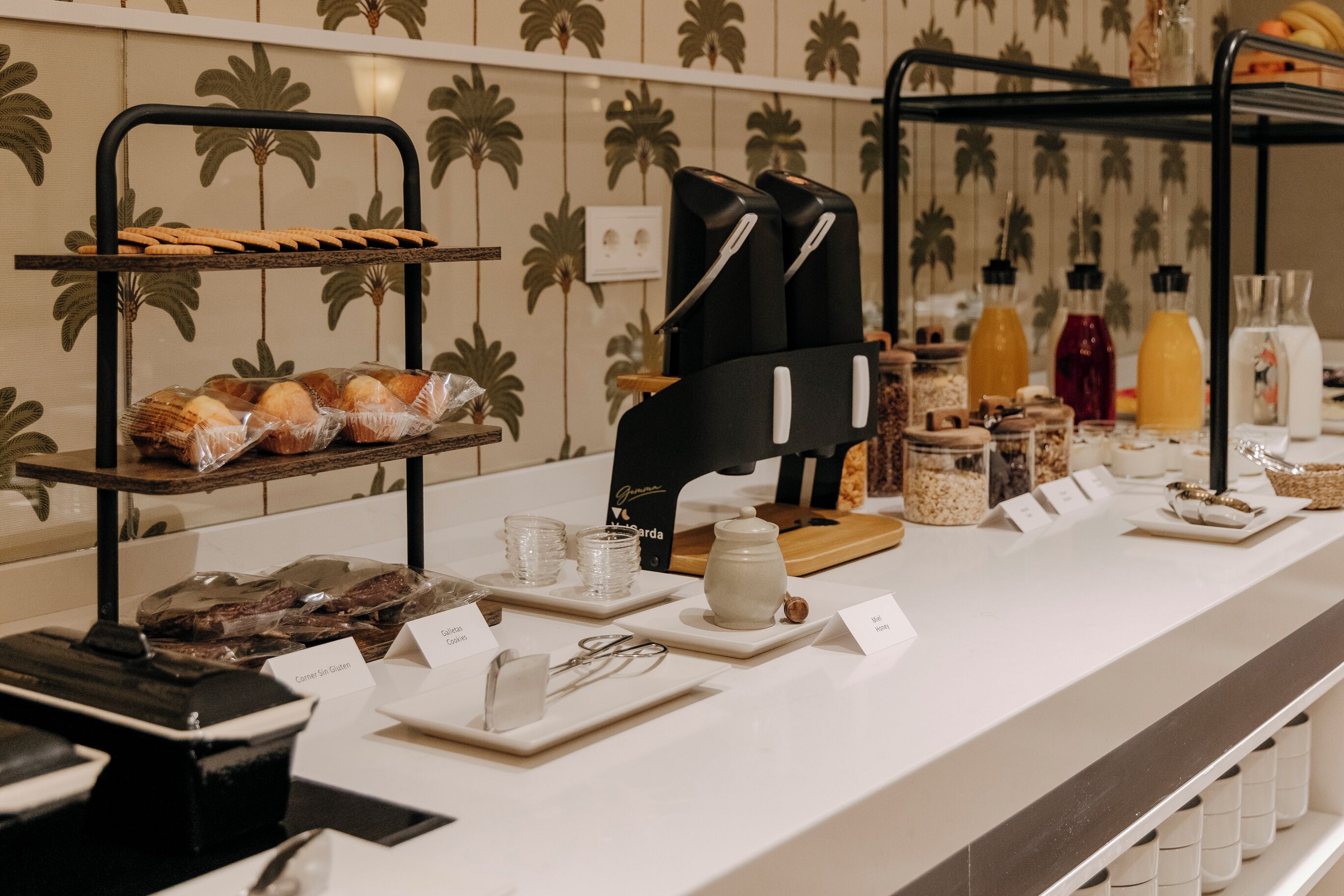 Daily buffet breakfast (EUR 15 per person)