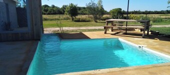 Eco lodge on the estuary pool and spa