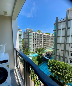 Căn hộ, 1 giường đôi và sofa giường, hút thuốc, máy điều hòa | 1 phòng ngủ, truy cập Internet không dây miễn phí 