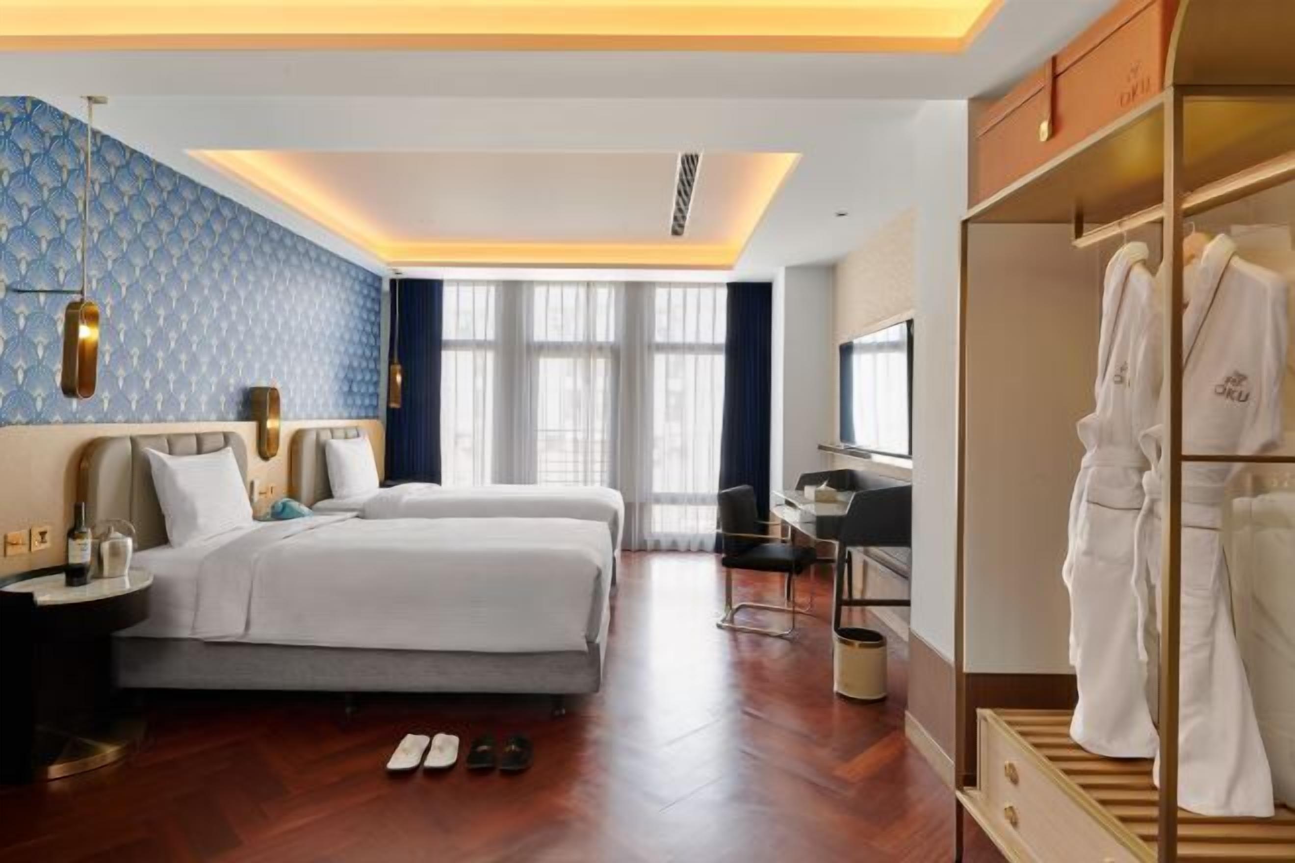 Minibar, in-room safe, desk, blackout drapes