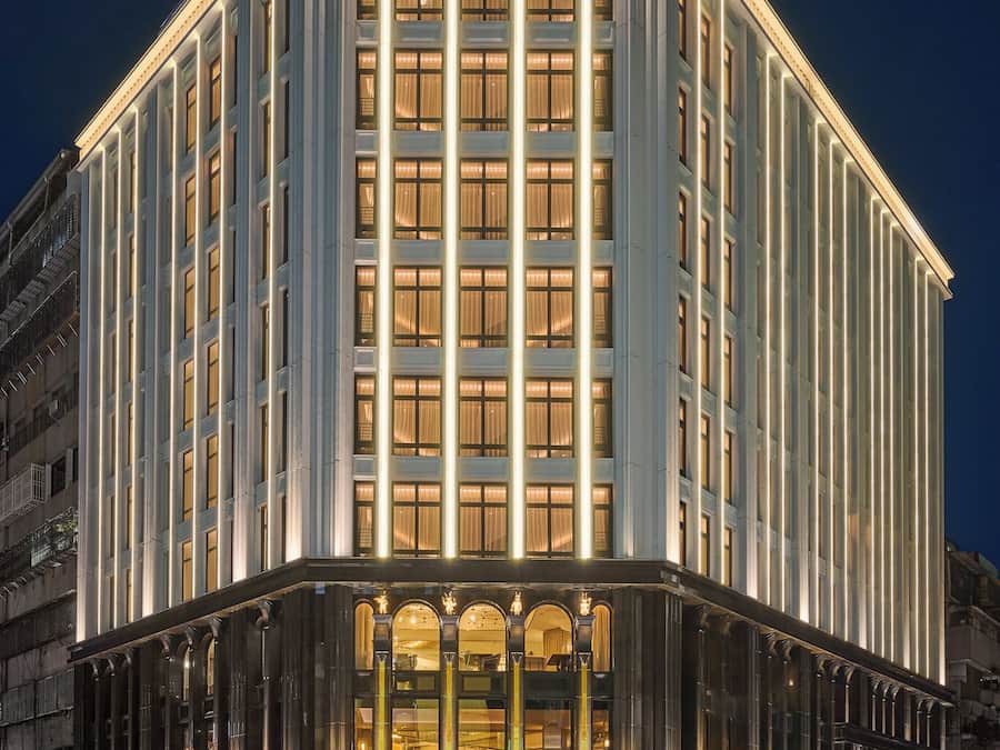 Fachada de la propiedad