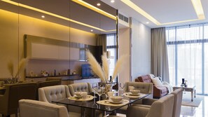 Two-Bedroom Suite | In-room dining