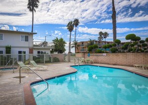 Condo, 1 Bedroom | Pool | A heated pool - Beautiful 1 Bed Beach Condo #224 1 Bedroom Condo by Sunset Shores Condominiums (Carpinteria)